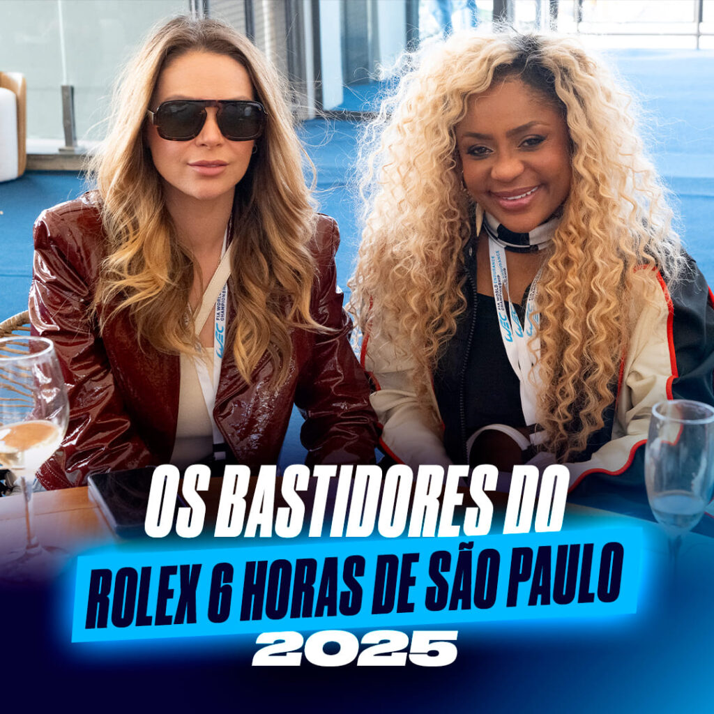 Convidadas no lounge do Rolex 6 Horas de São Paulo 2025 durante o evento
