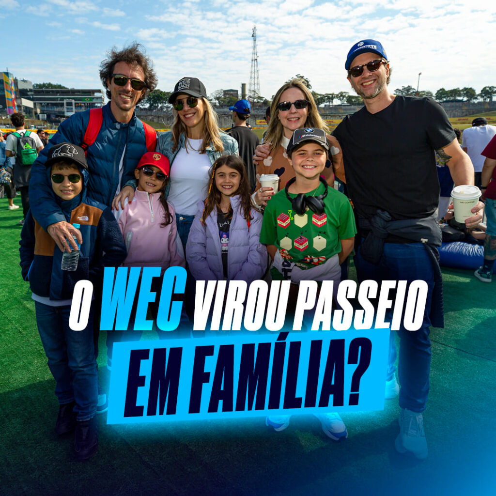 Foto de familia no Autódromo de Interlagos durante o WEC 2025 com público recorde