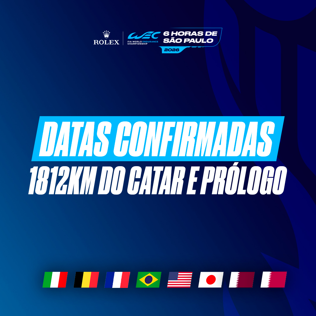 Data do Qatar e Prólogo Confirmadas
