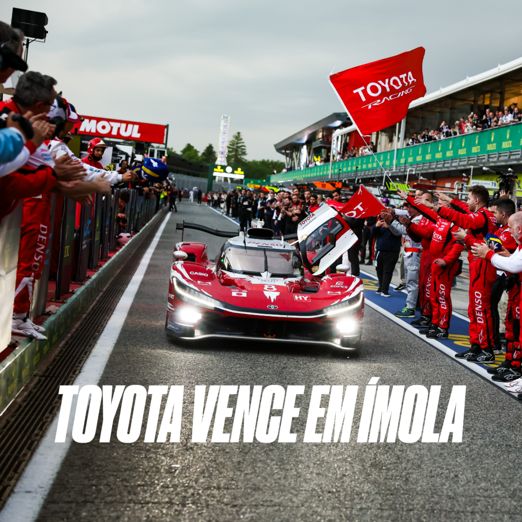 Vitória da Toyota em Ímola