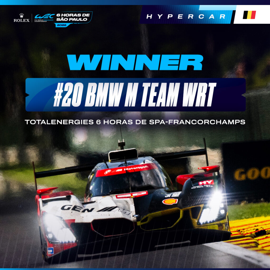 Vitória da BMW em Spa