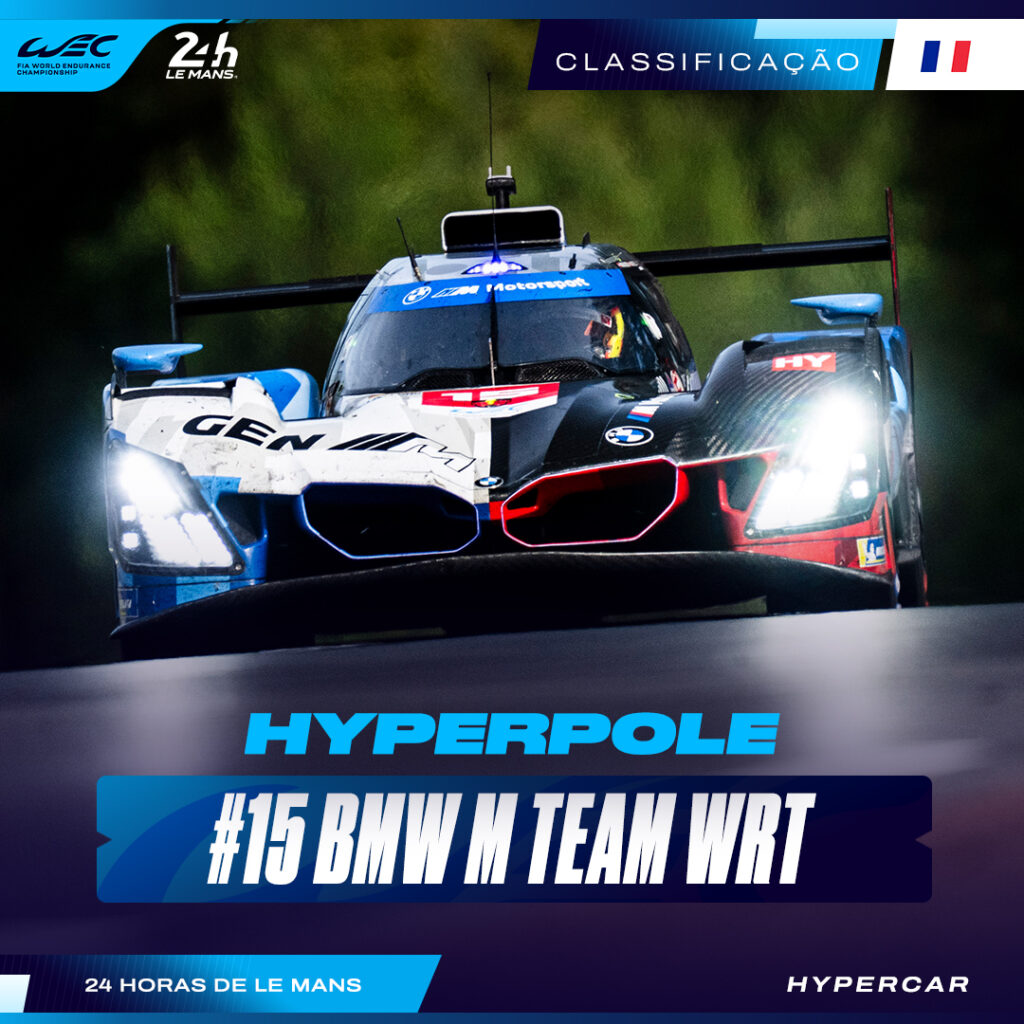 BMW na pole em Le Mans
